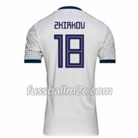 Fußballtrikots Russland Zhirkov 18 Auswärts Trikotsatz WM 2018